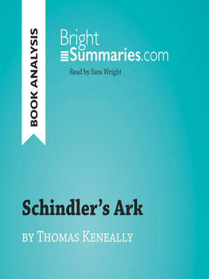 cover image of Schindler's Ark by Thomas Keneally (Book Analysis)